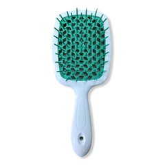 Hair comb Janeke SUPERBRUSH WHITE/MINT
