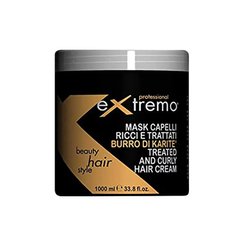Маска для волос с маслом карите Extremo Treated and Curly Hair Mask