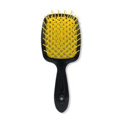 Hair comb Janeke SUPERBRUSH BLACK/YELLOW