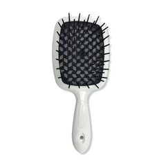 Hair comb Janeke SUPERBRUSH WHITE/BLACK